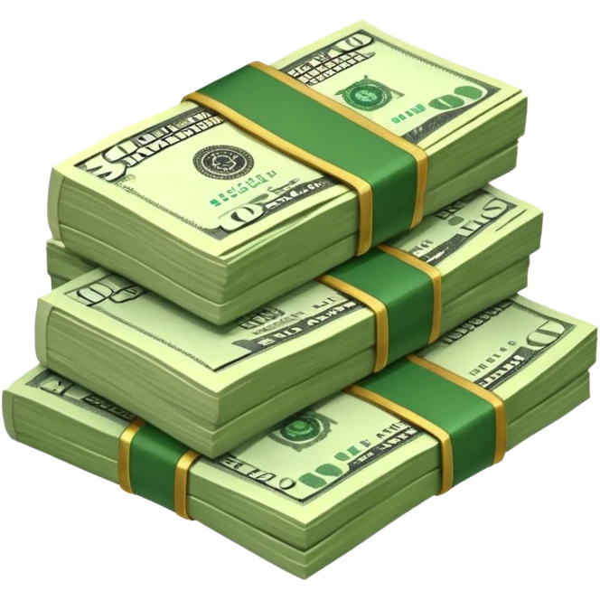 dollars paper money emoji