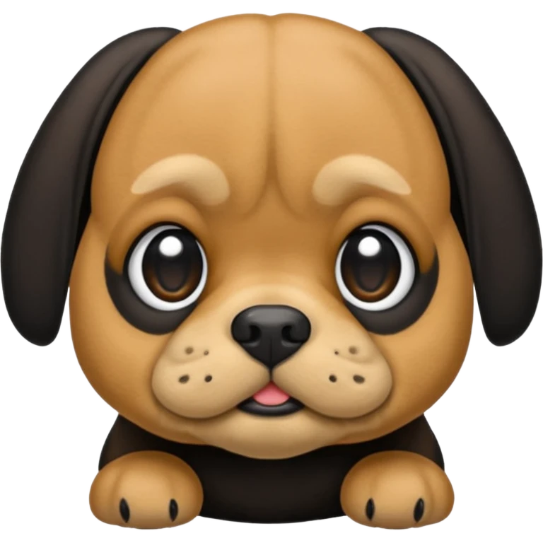 Make a puggle emoji