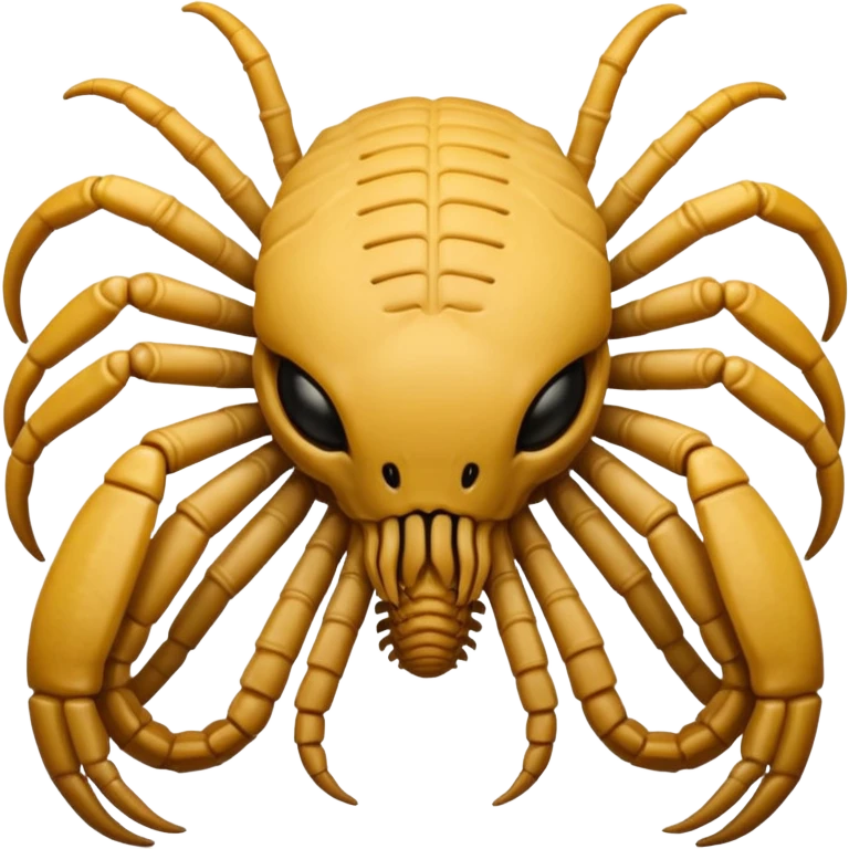 woman with Facehugger emoji