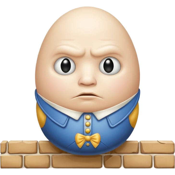 Humpty Dumpty Sat On A Wall emoji