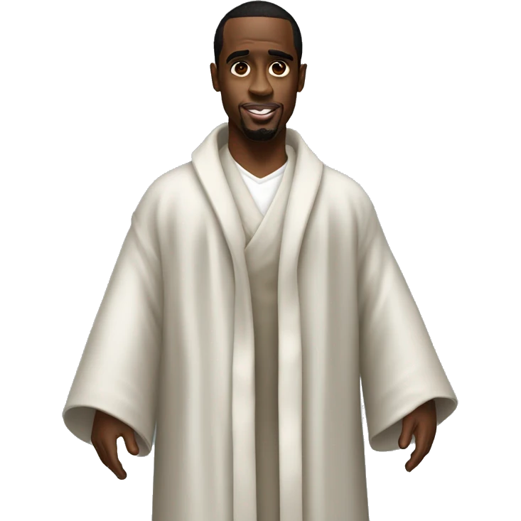 full body P. Diddy wearing a robe emoji