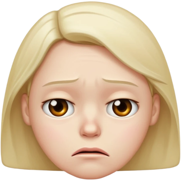 disappointed face emoji