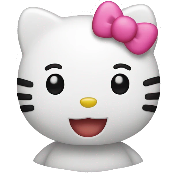 Hello kitty emoji