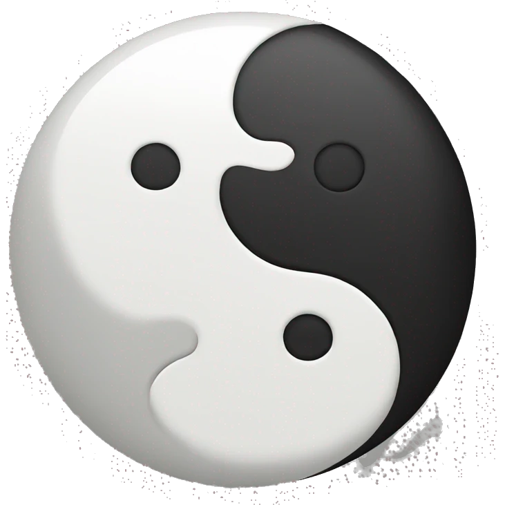 yin yang emoji