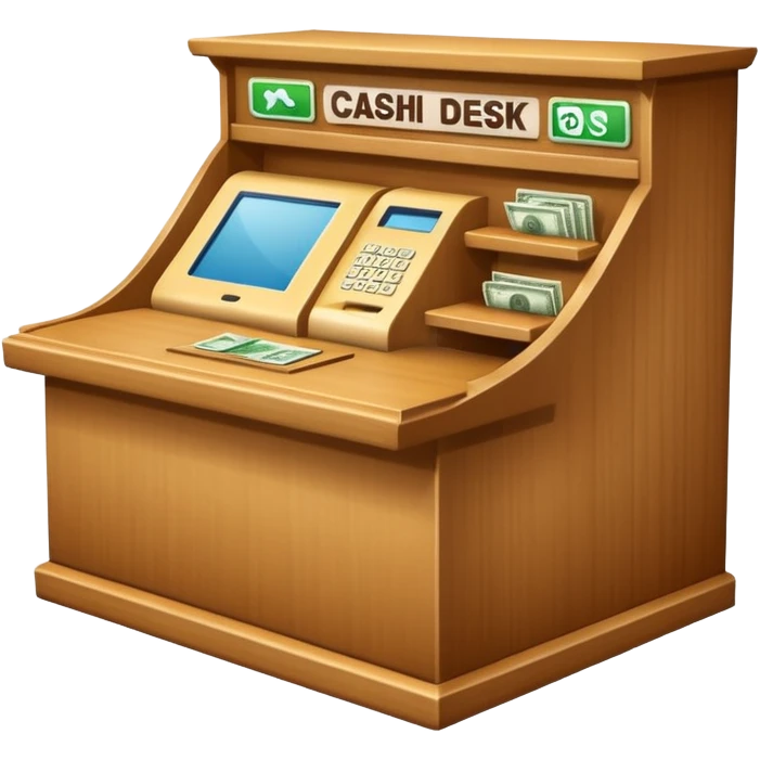 empty cashdesk emoji