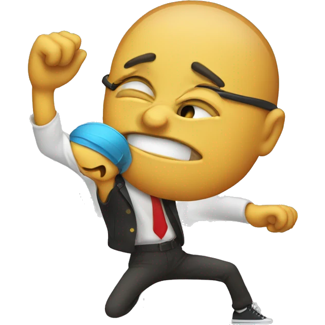 Dabbing face  emoji