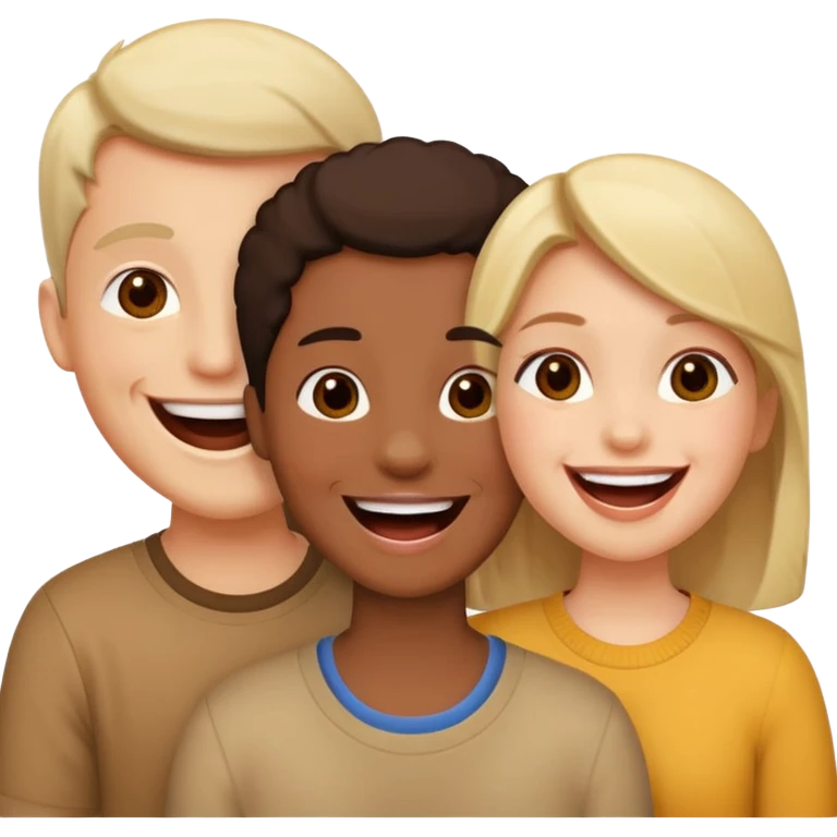 Three people emoji
