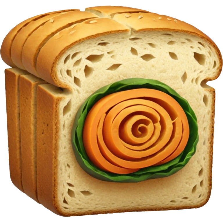 vegetable bread emoji