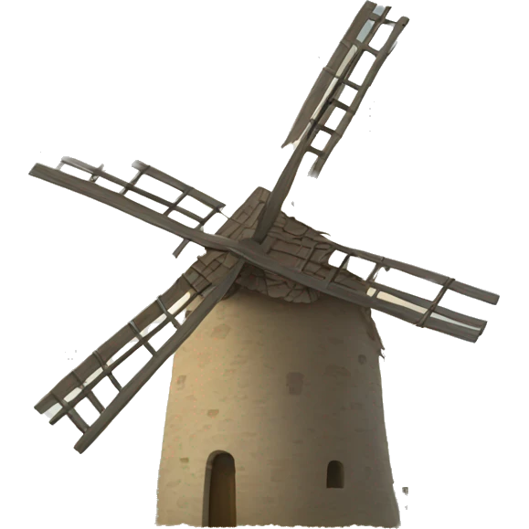 Molino de viento emoji