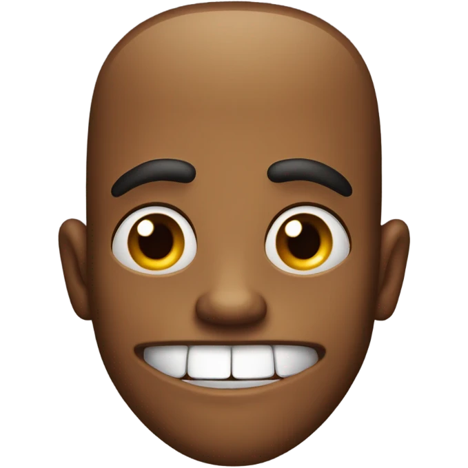 creepy man smiling emoji