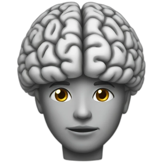 Brain on The Head emoji