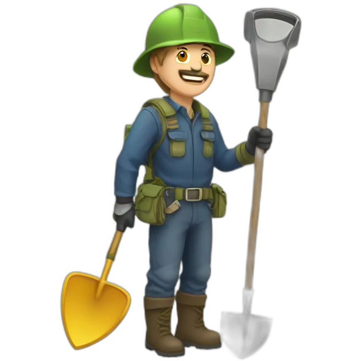 Metal detecting emoji