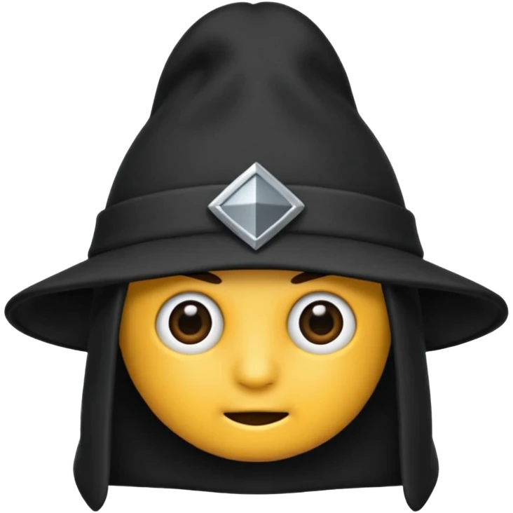 Gorro brujo emoji
