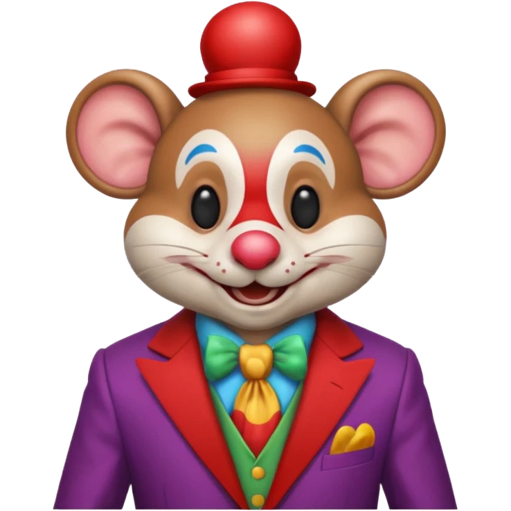 rat clown emoji