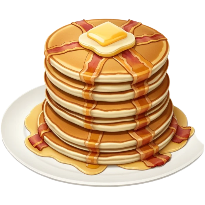 Big yummy breakfast that smells good emoji