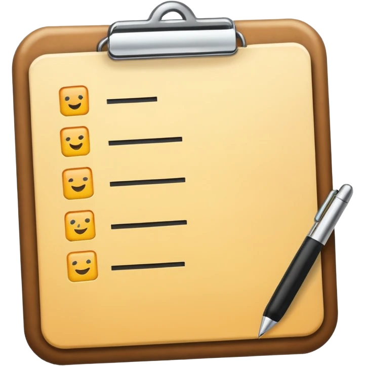 Checklist emoji
