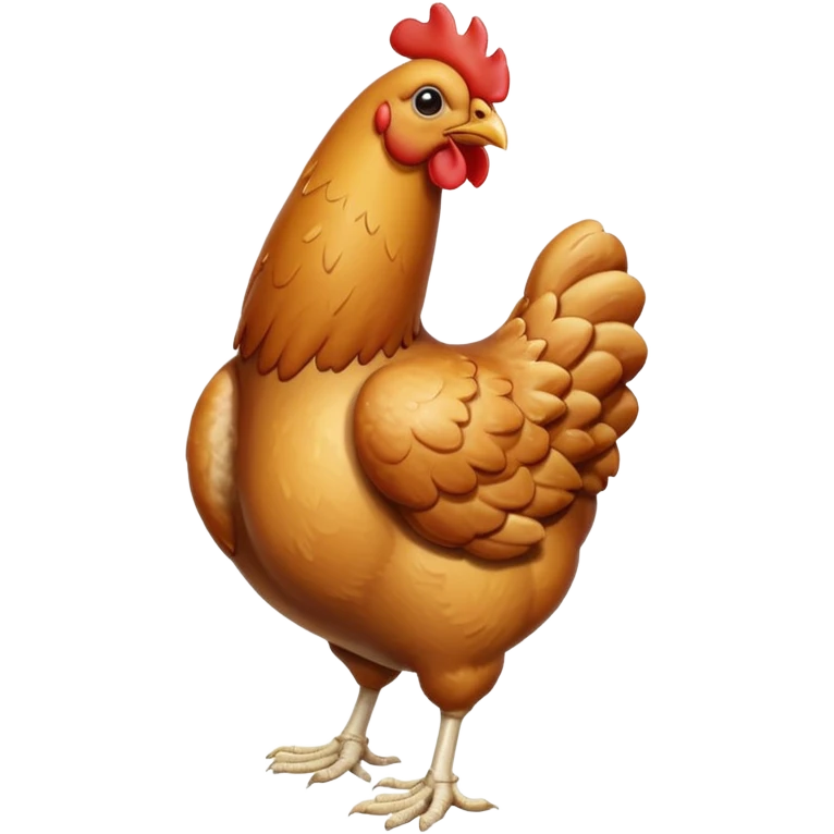 cute chickenleg emoji