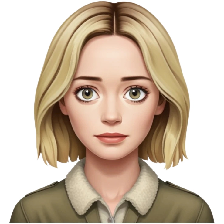 emily blunt in quiet place emoji