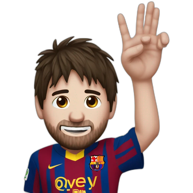 messi con una tuerca en la mano emoji