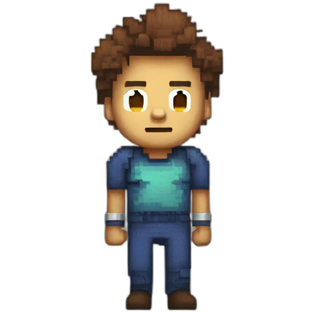 Pixel art emoji