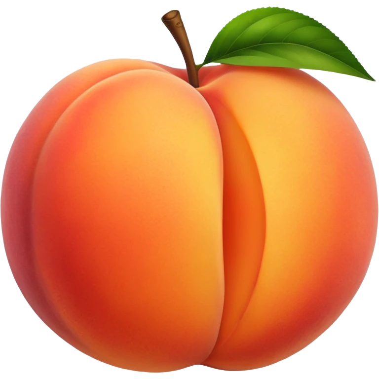 peach fruit emoji