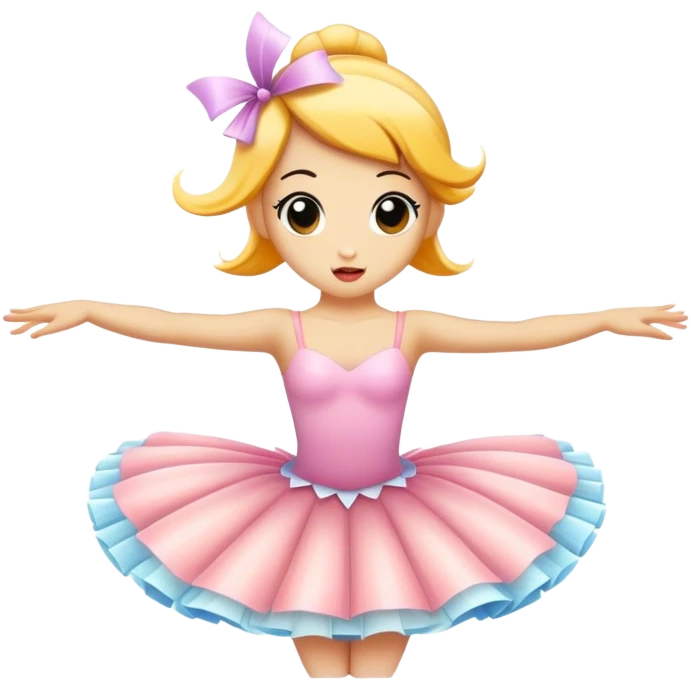 fish head ballerina emoji