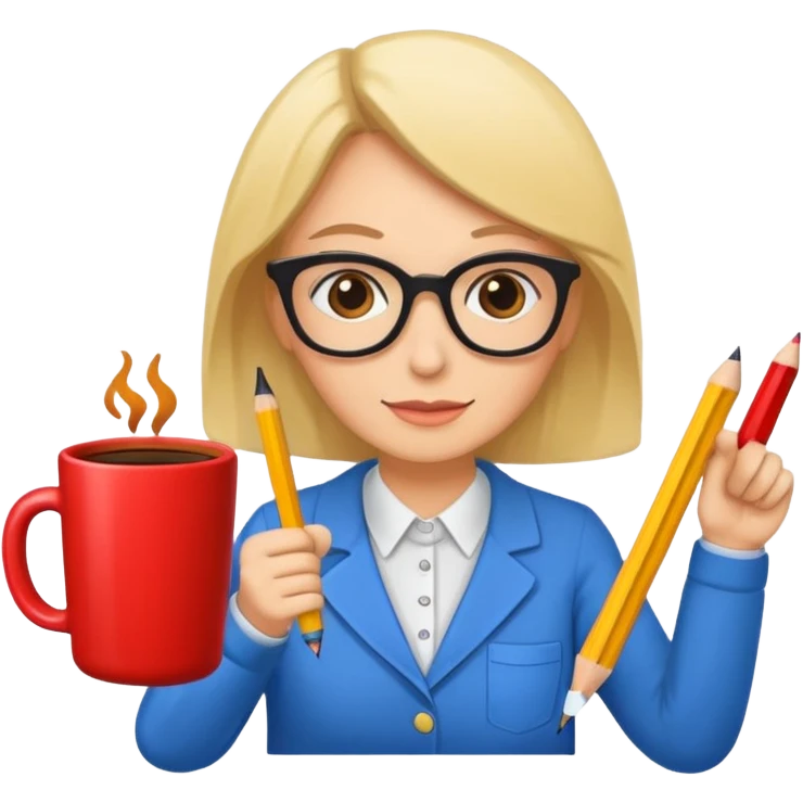 Sticker “teacher planning day” emoji