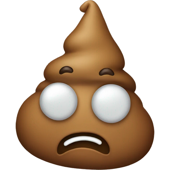 poop wearing party hat  emoji