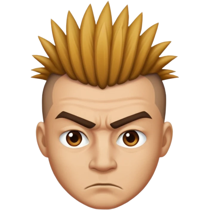 Mohawk man emoji