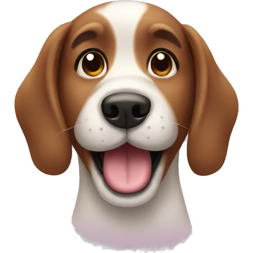 cute dog  emoji