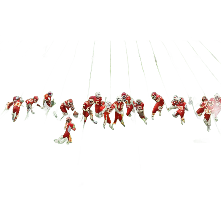 Kansas City chiefs playing against the buffalo bills in the AFC championship football game  emoji