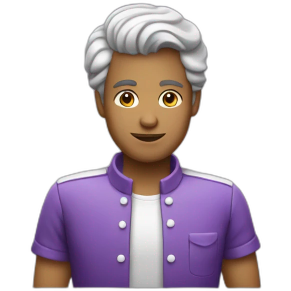DINER PURPLE emoji
