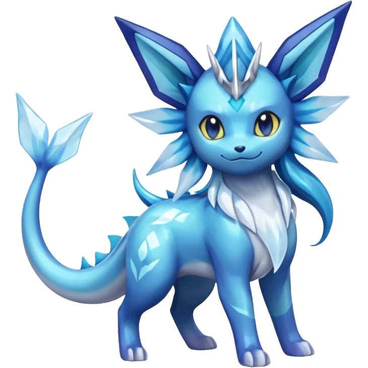 Vaporeon-Glaceon-Suicune-Amaura-Dialga-fusion emoji