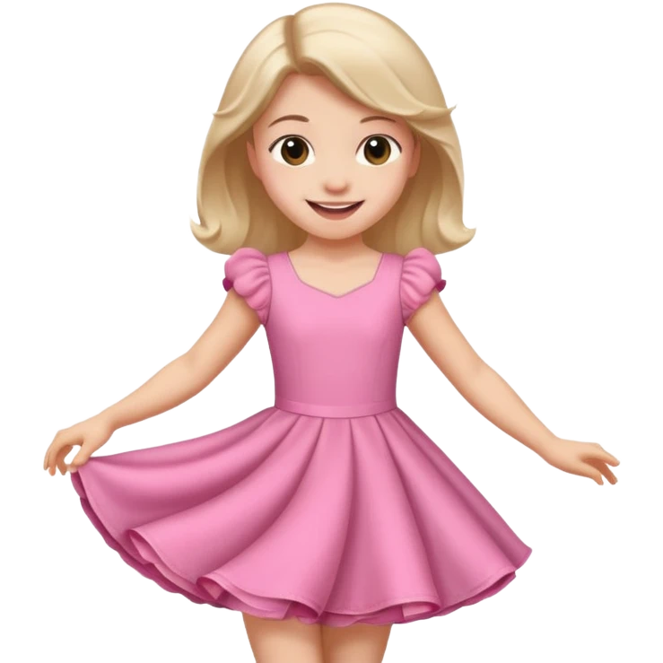 My granddaughter dances  emoji