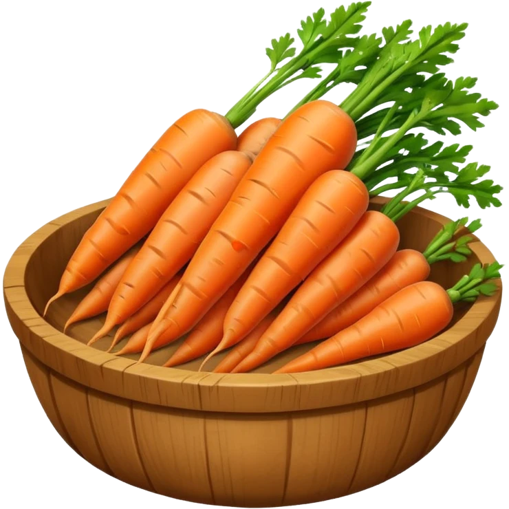 carrots in bowl emoji