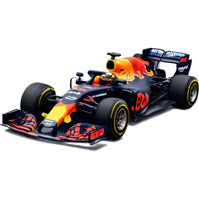Max Verstappen F1 Car emoji