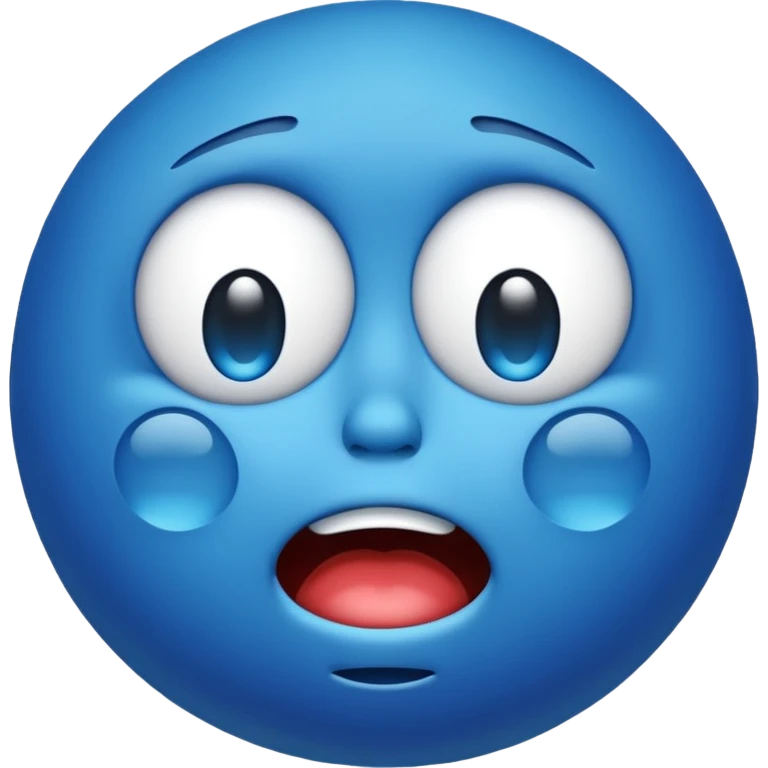 blue ball guy crying emoji