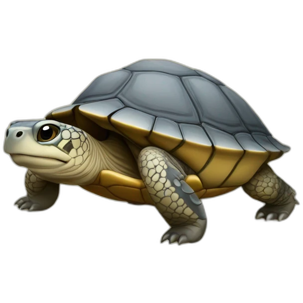 Tortue sur loutre emoji
