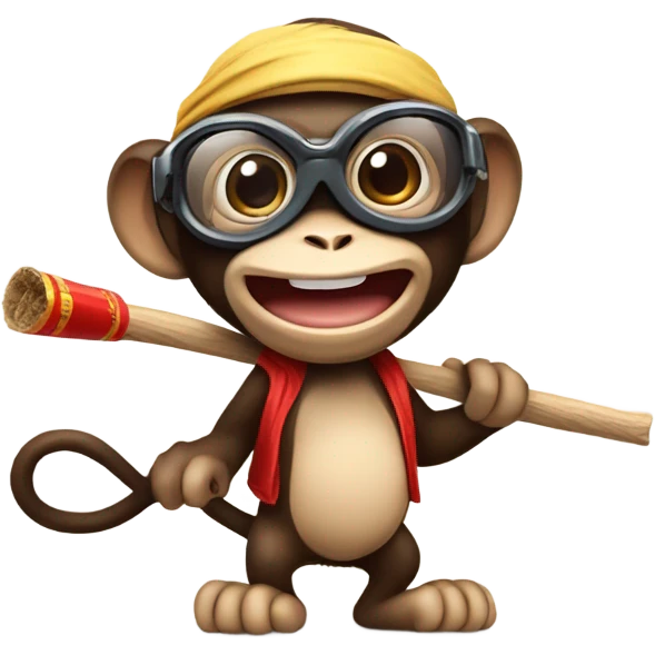 Monkey bomb emoji