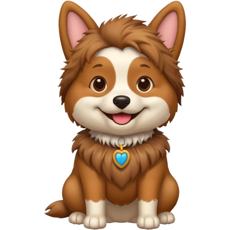 dog in a costume emoji