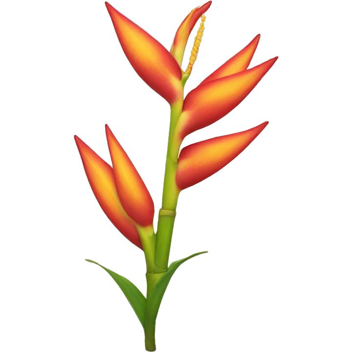 Heliconia emoji