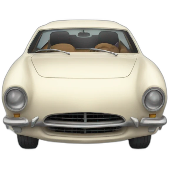 Coche volador emoji