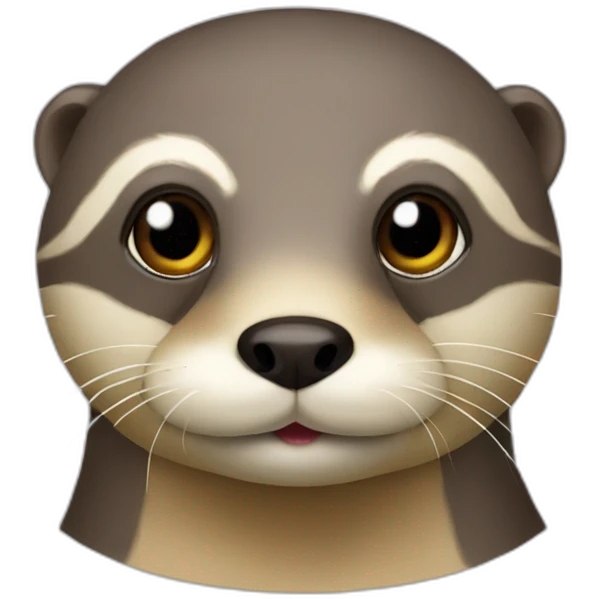 Loutre lunette emoji
