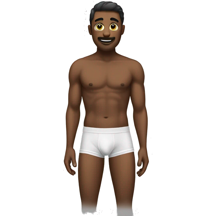 man's underwear emoji