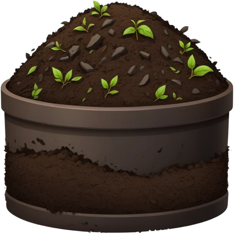 compost pile emoji