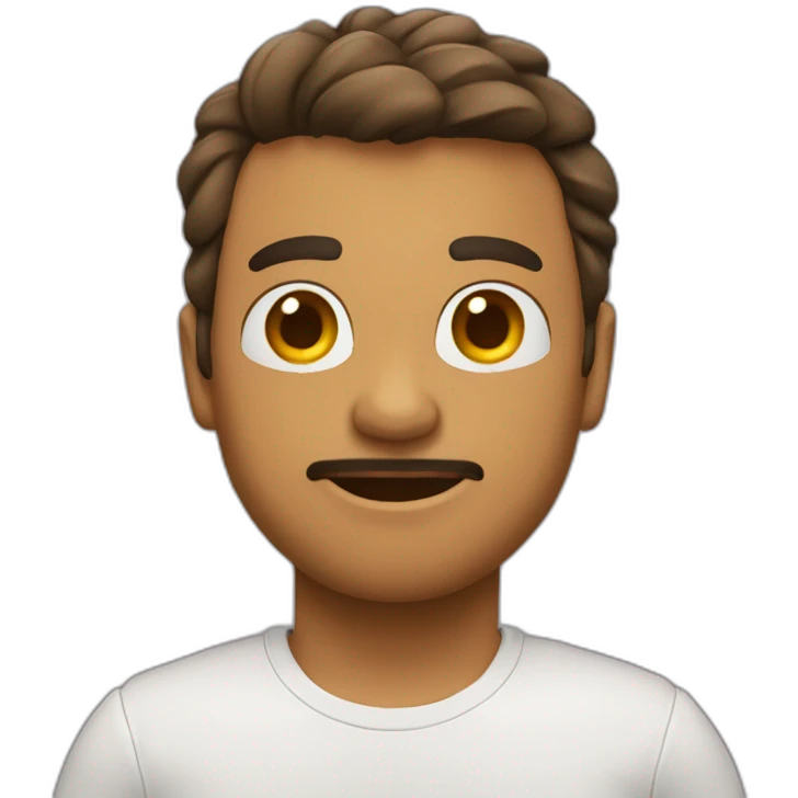 muñeco que encoje los hombros animado emoji