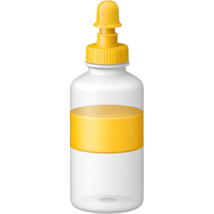 Glue bottle emoji
