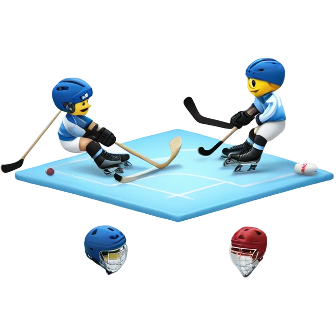 bandy sport emoji