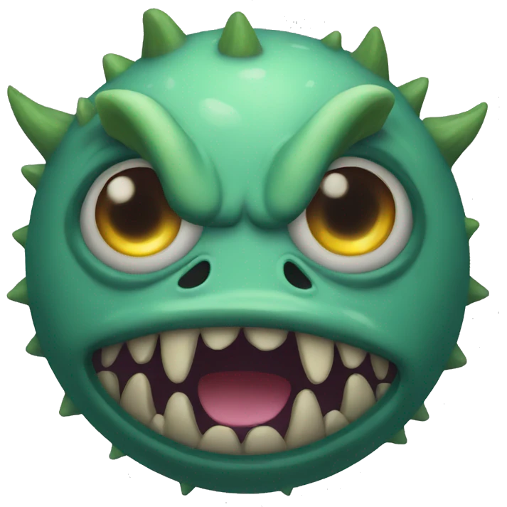 Monster emoji
