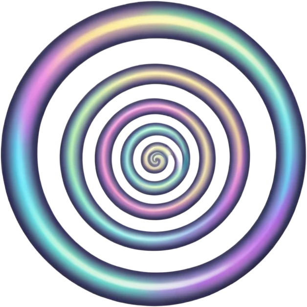 Psychic spiral icon emoji